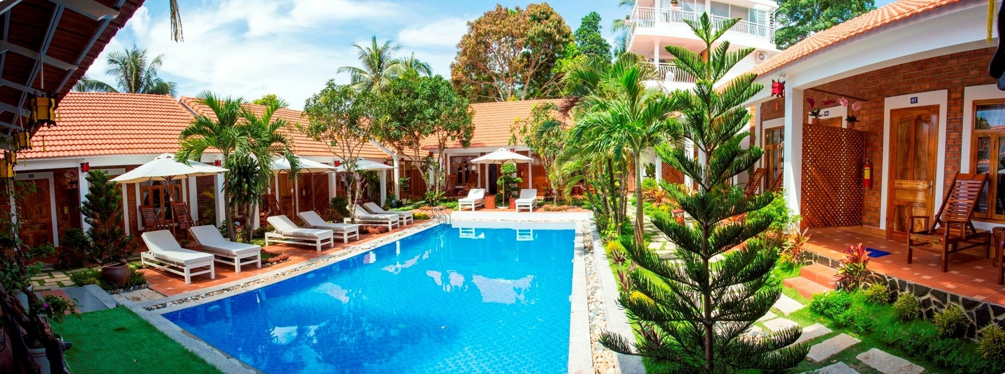 Little Garden Bungalow Дуонг-Донг Экстерьер фото